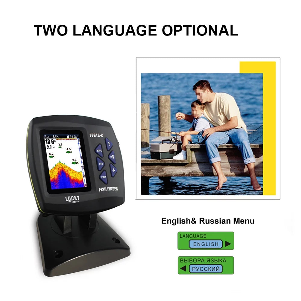 Wired Dual Frequency Fish Finder K58837