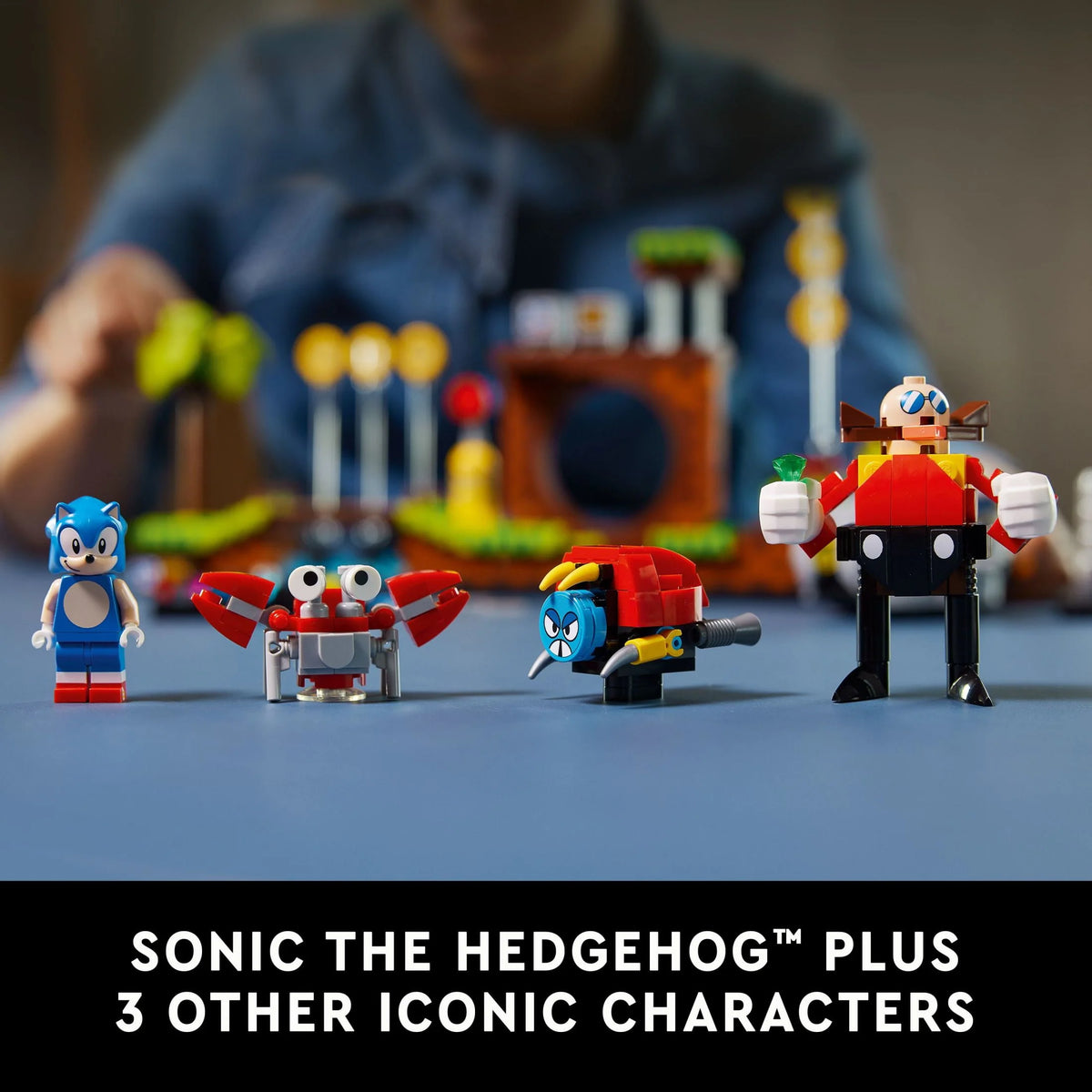 Collectible Set with Dr. Eggman Figure and Eggmobile C1333