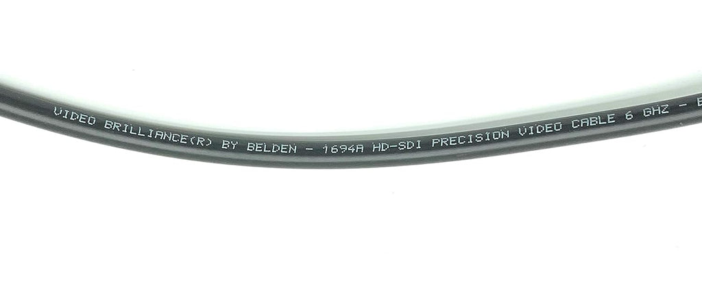 3G/6G HD SDI BNC Cable Black 50ft K2180