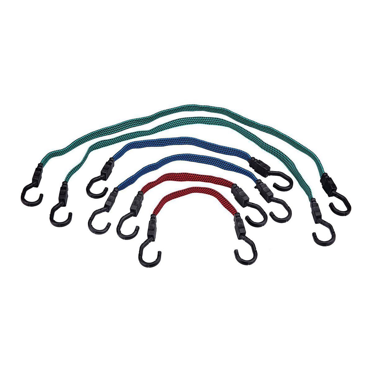 Elastic Tie Downs, 6-Piece M9549