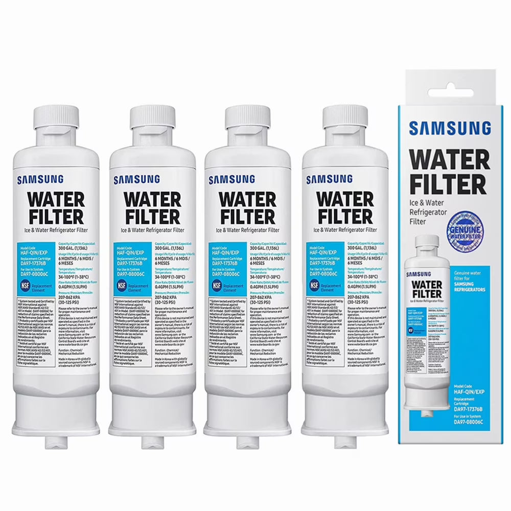 4-Pack Refrigerator Water Filter J98554