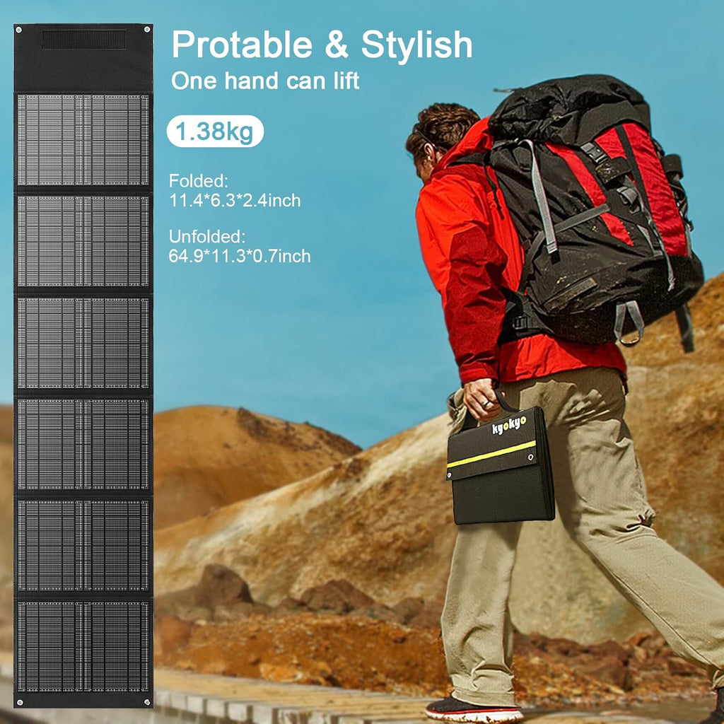 60W Foldable Portable Solar Panel P37071