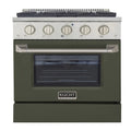 30 4.2 cu ft. Natural Gas Range Olive Green Y933592