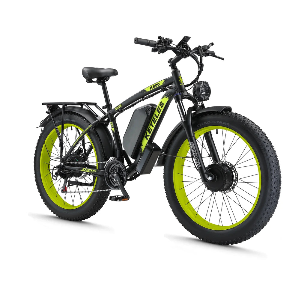 2000W 26" Fat Tire Dual Motor Electric Bike R97761