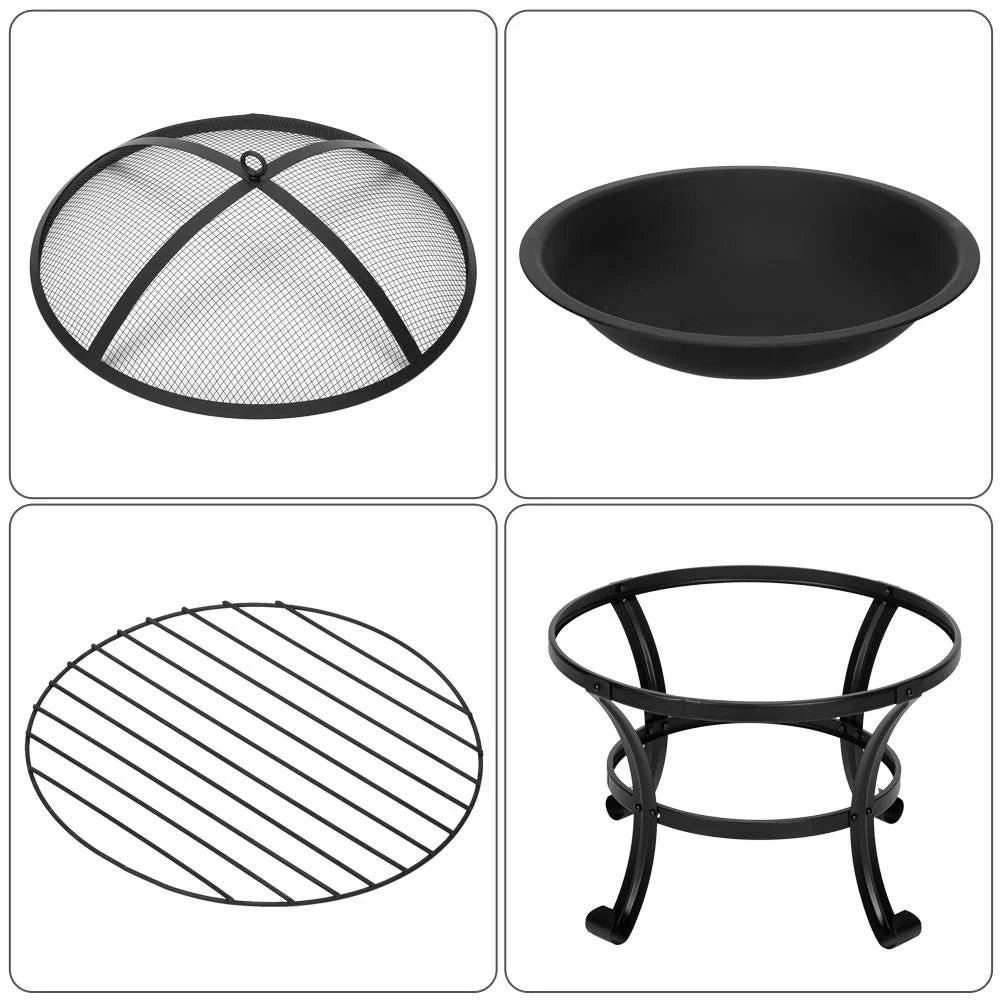 32 Outdoor Metal Fire Pit I3926