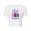Juniors Cropped Cotton Blend T-Shirt A61842