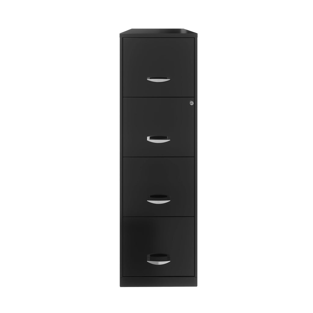 Charcoal 4 Drawer Metal File Cabinet P7342