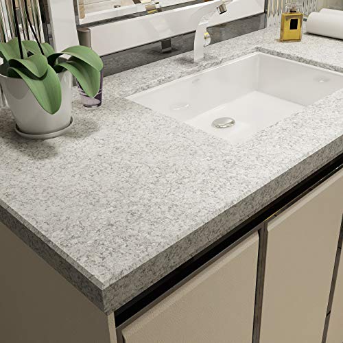 15.8"x276" Glossy Granite Contact Paper F2372