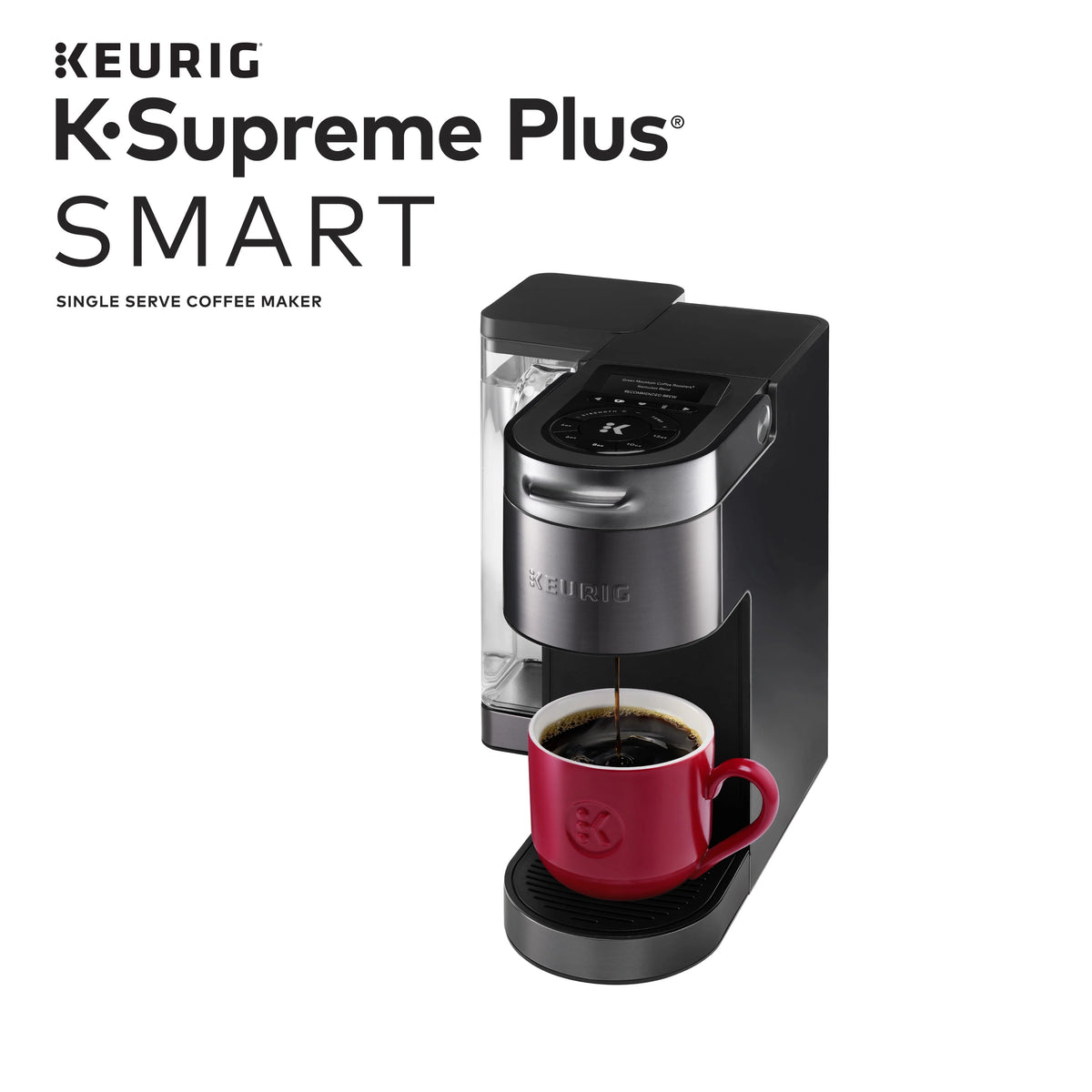 Black Single Serve K-Cup Pod Coffee Maker T6724