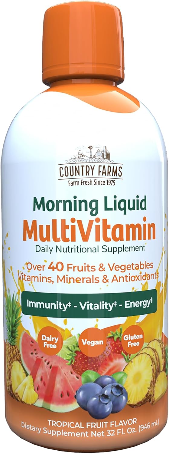 Morning Liquid Multivitamin, 32 fl oz N9830
