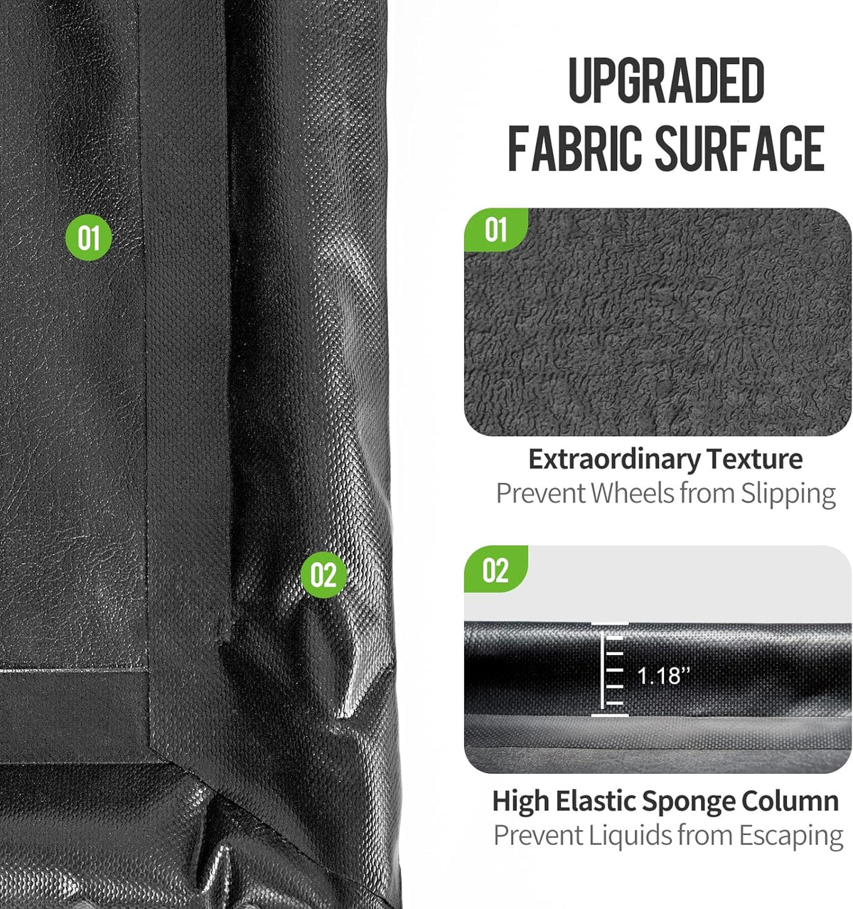Non-Slip Waterproof Garage Floor Mat T55958