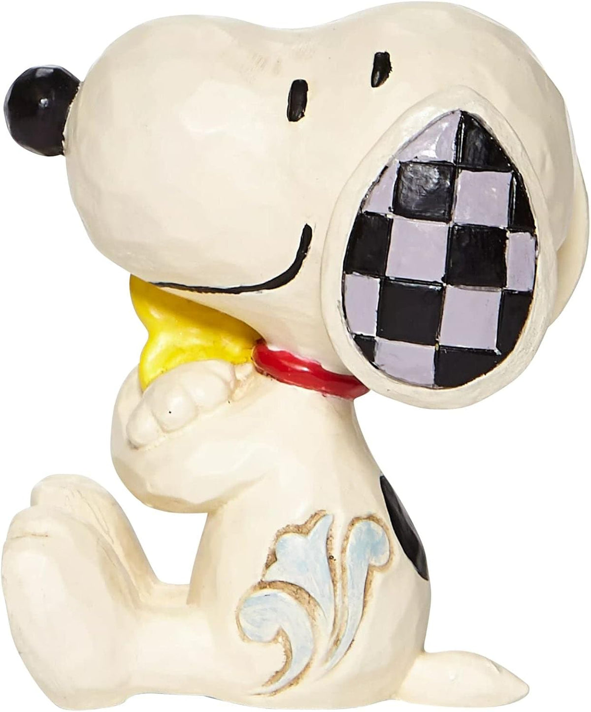2.5 Inch Multicolor Snoopy Hugging Woodstock Miniature Figurine R761