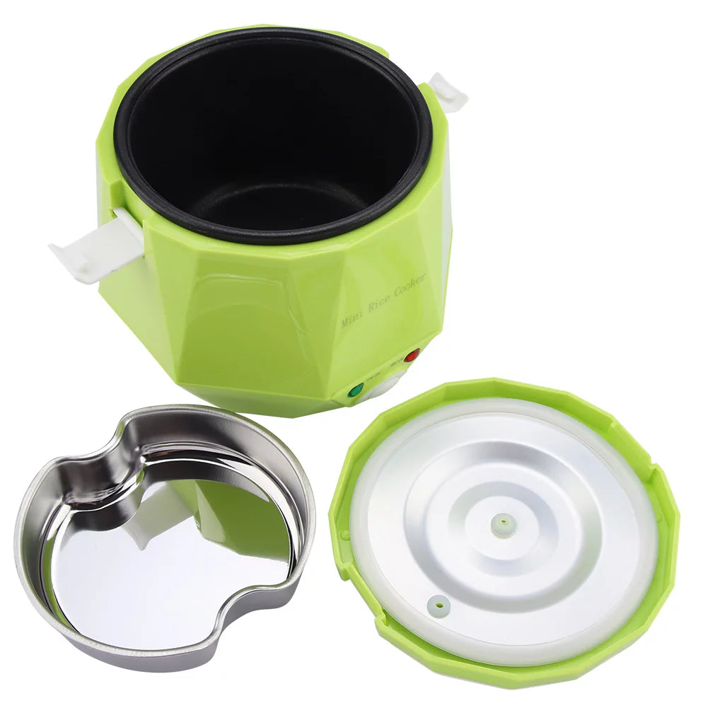 12V 100W 1.3 L Electric Portable Rice Cooker Food Steamer O3665