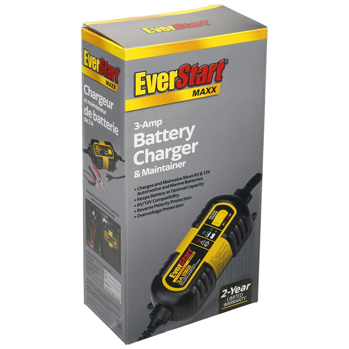 3 Amp 6V/12V Automotive Battery Charger S46841