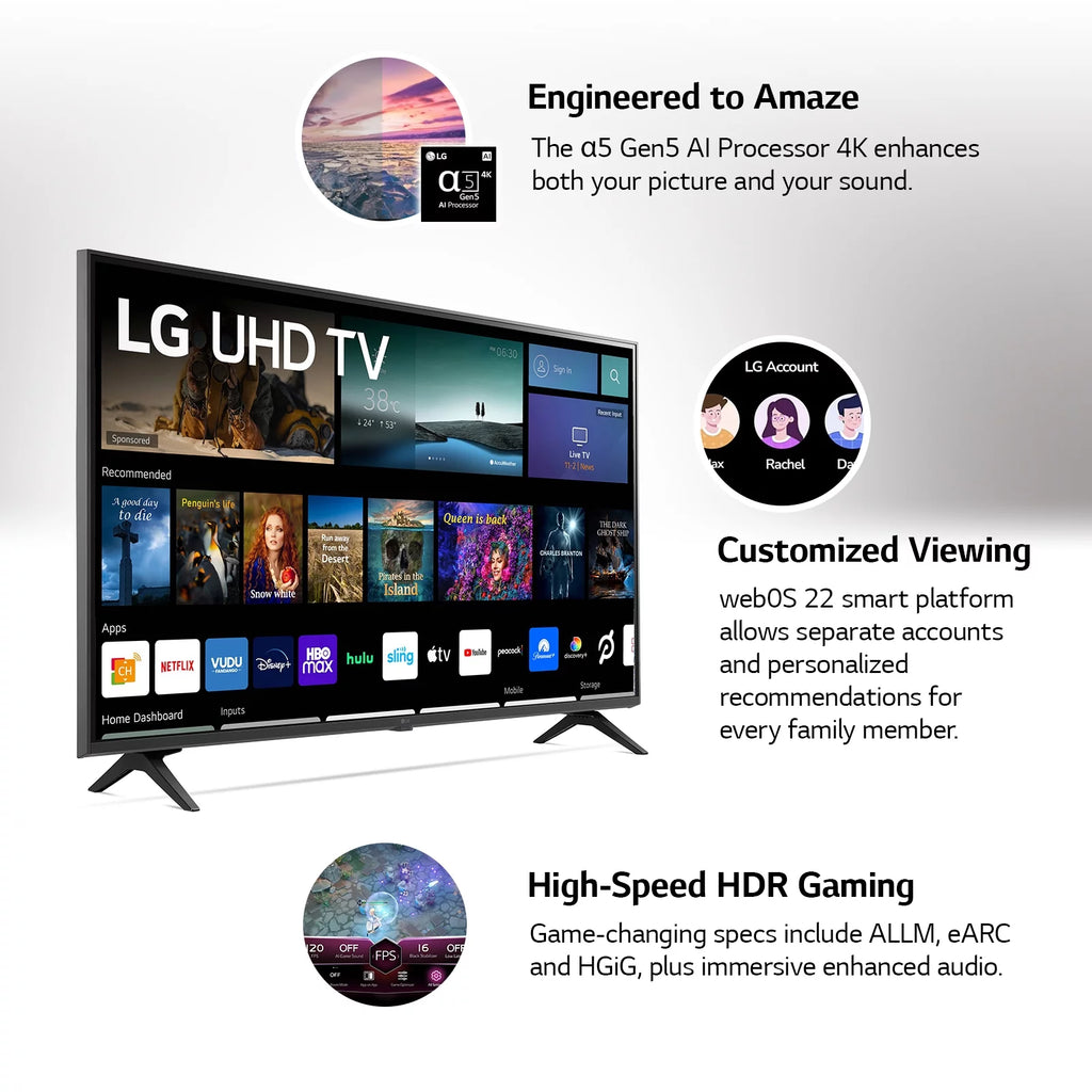 55" 4K UHD Smart TV V5905
