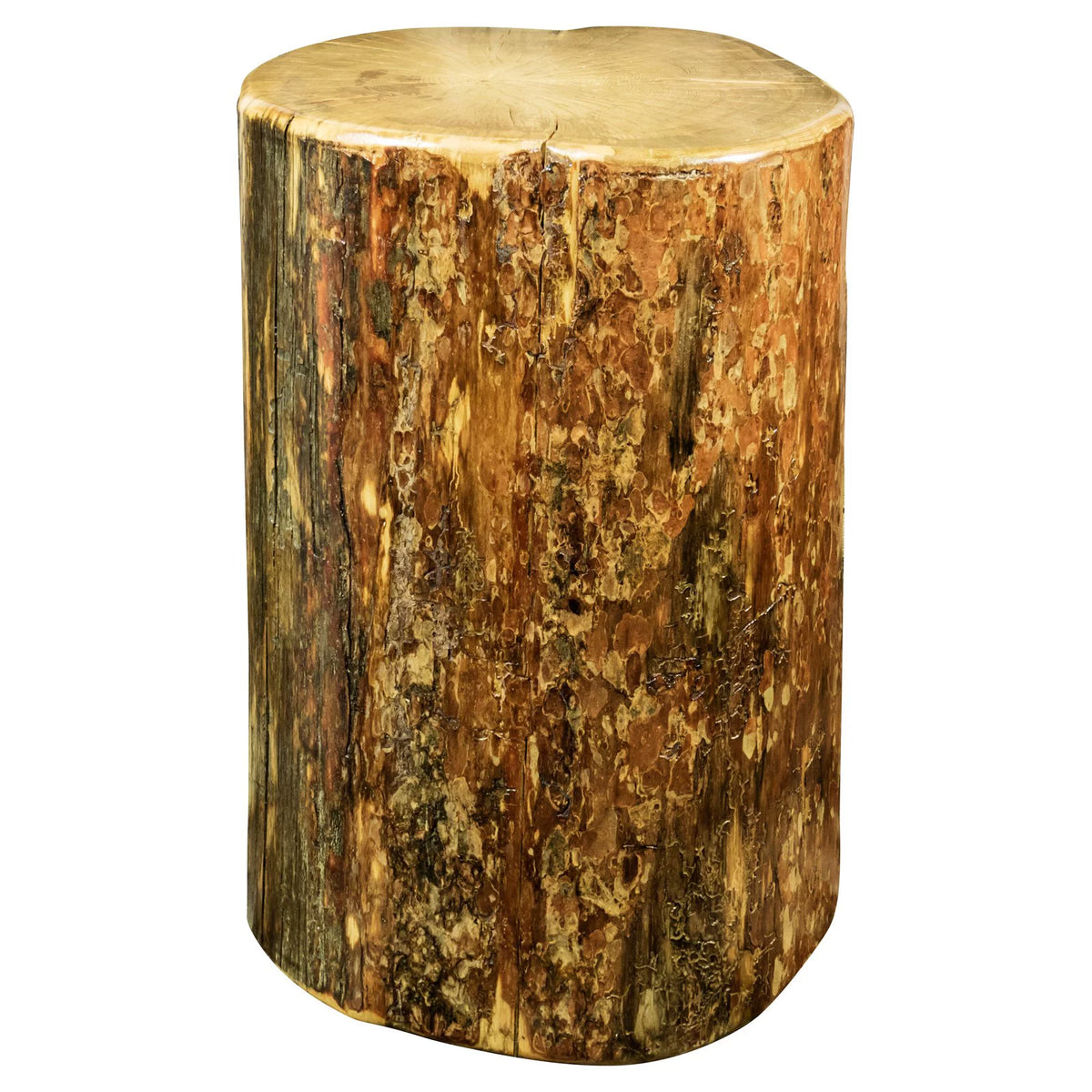 Brown Wood Cowboy Stump R29276