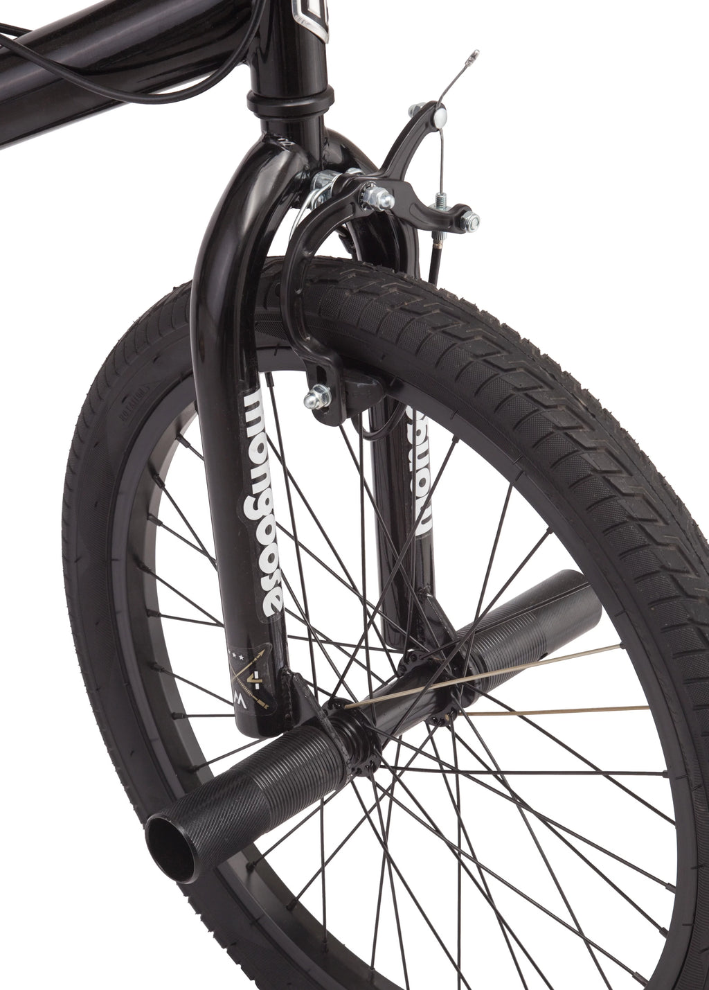20" Black Freestyle BMX Bike L1672