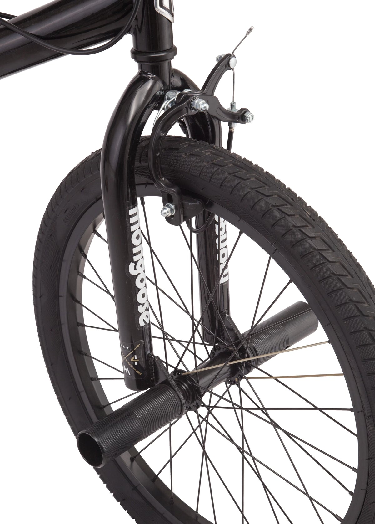 20" Black Freestyle BMX Bike L1672