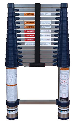 Telescoping Ladder, Extended 15 ft. 6" H U982884