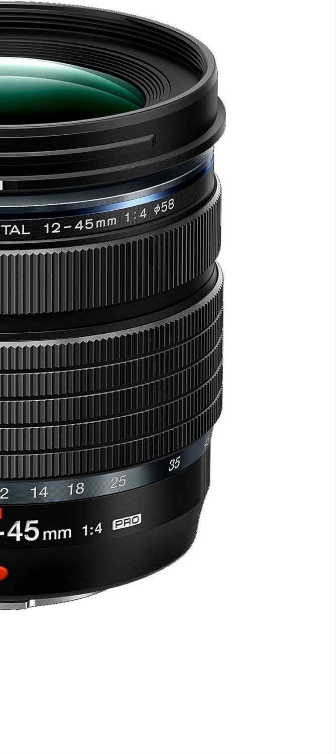 Black 12-45mm F4.0 Lens for Micro Four Thirds Cameras M631