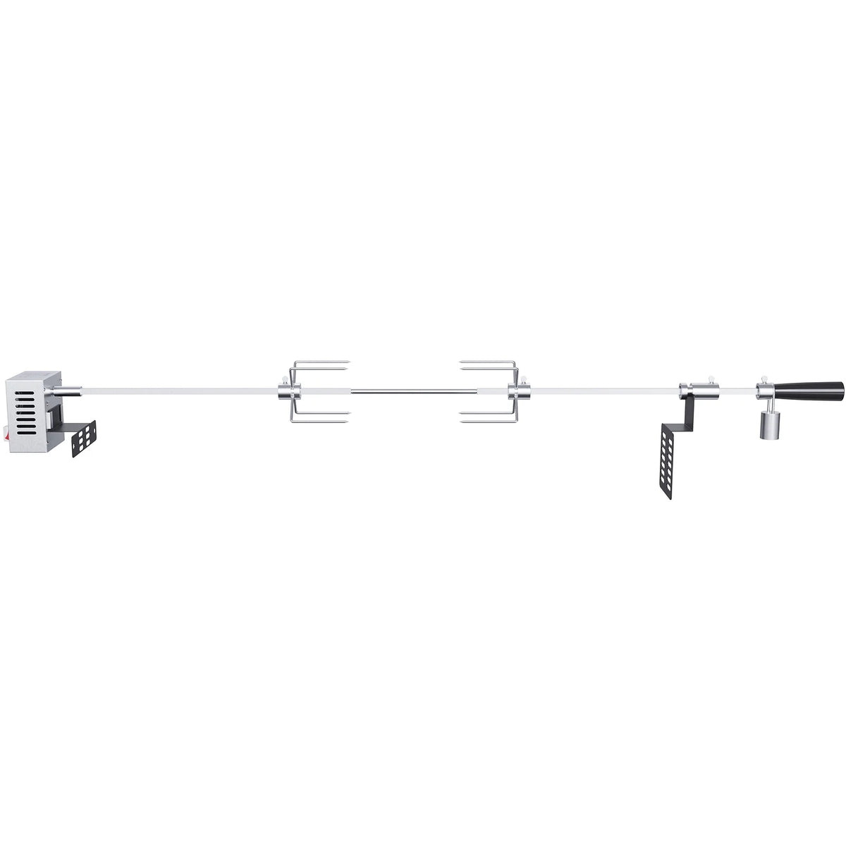 Universal Grill Rotisserie Kit BBQ Roaster 32"/39" Spit Rod Electric Motor S2574