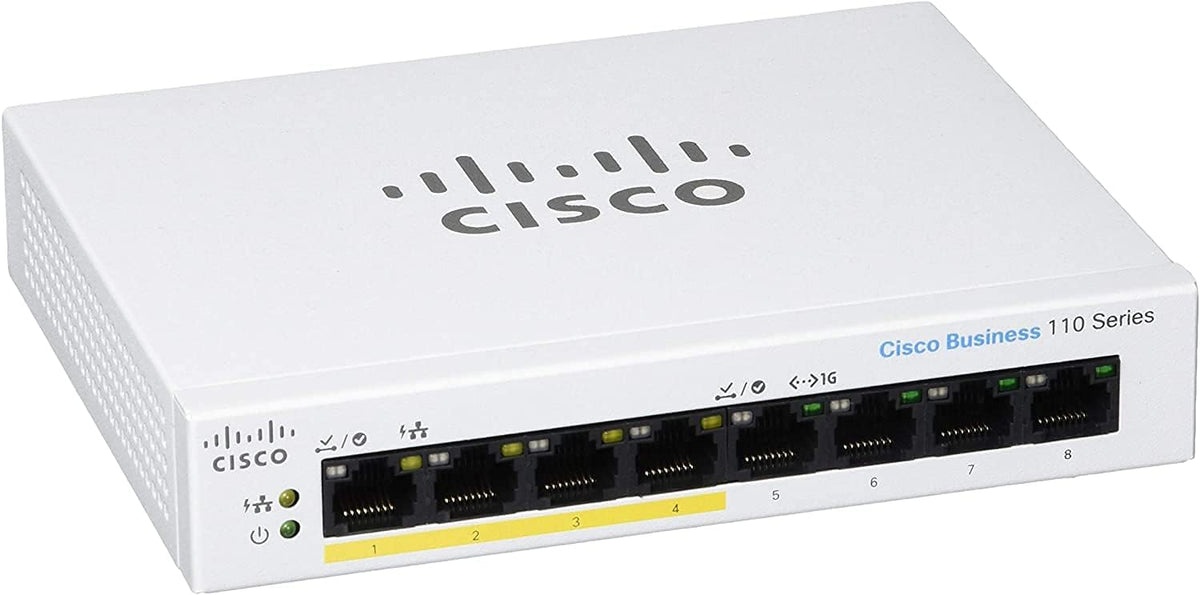 8 Port GE Unmanaged Switch with Partial PoE R272