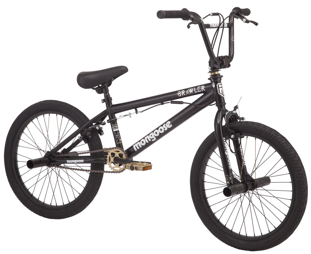 20" Black Freestyle BMX Bike L1672