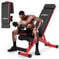 Adjustable Weight Bench with Extended Backrest 660 lbs Capacity V942