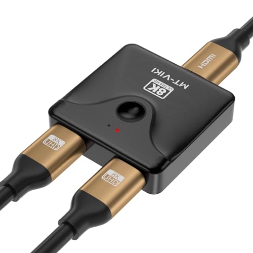 HDMI Switch 4K Bidirectional Splitter 2 in 1 Out N812