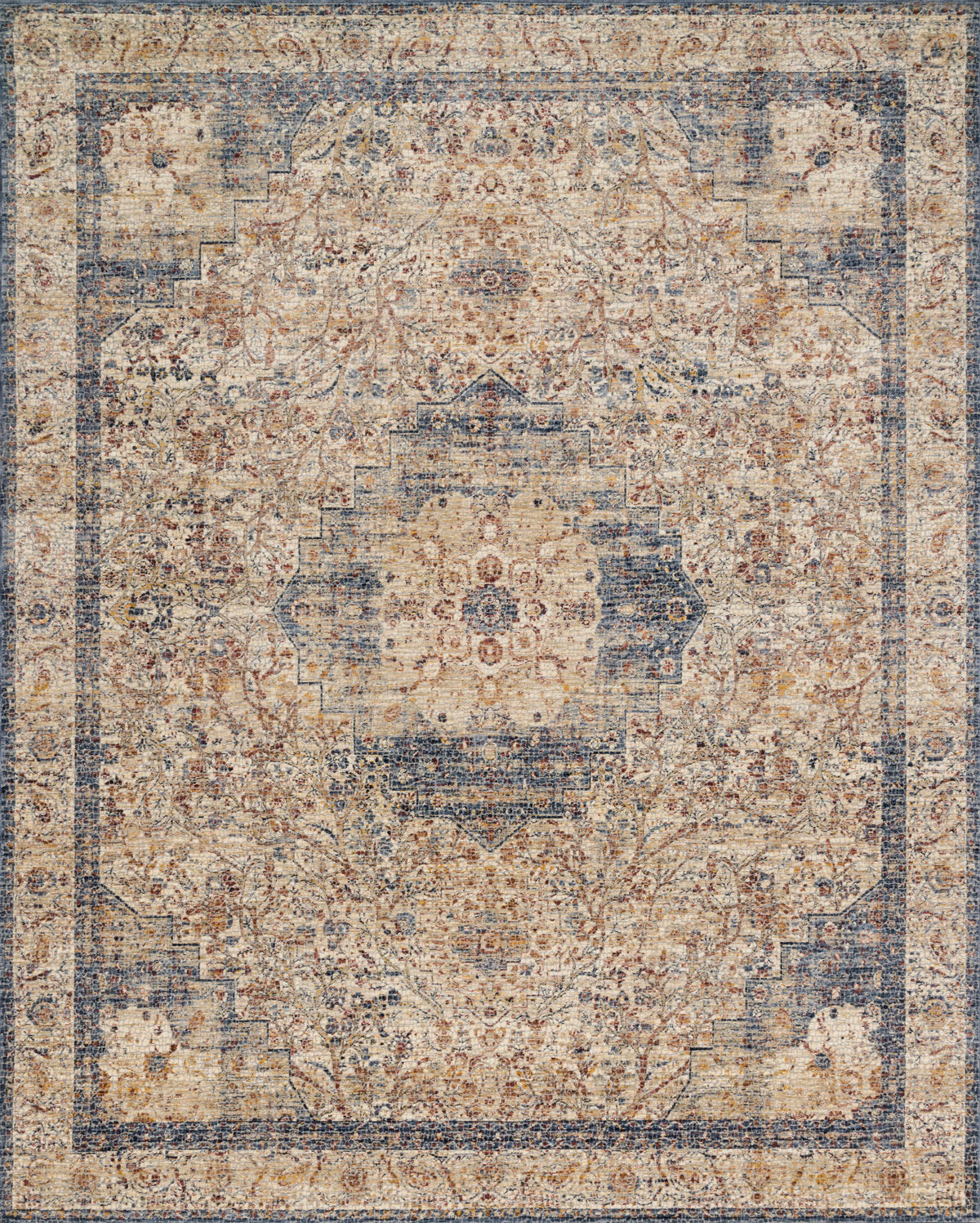 Ivory Beige Rug 7'10 x 10' P93135
