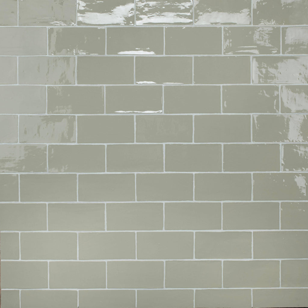 Sage Ceramic Wall Subway Tile - Case 44 Tiles K703