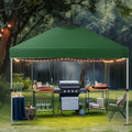 10'x 10' Pop up Canopy Tent with Roller Bag, Blue N473
