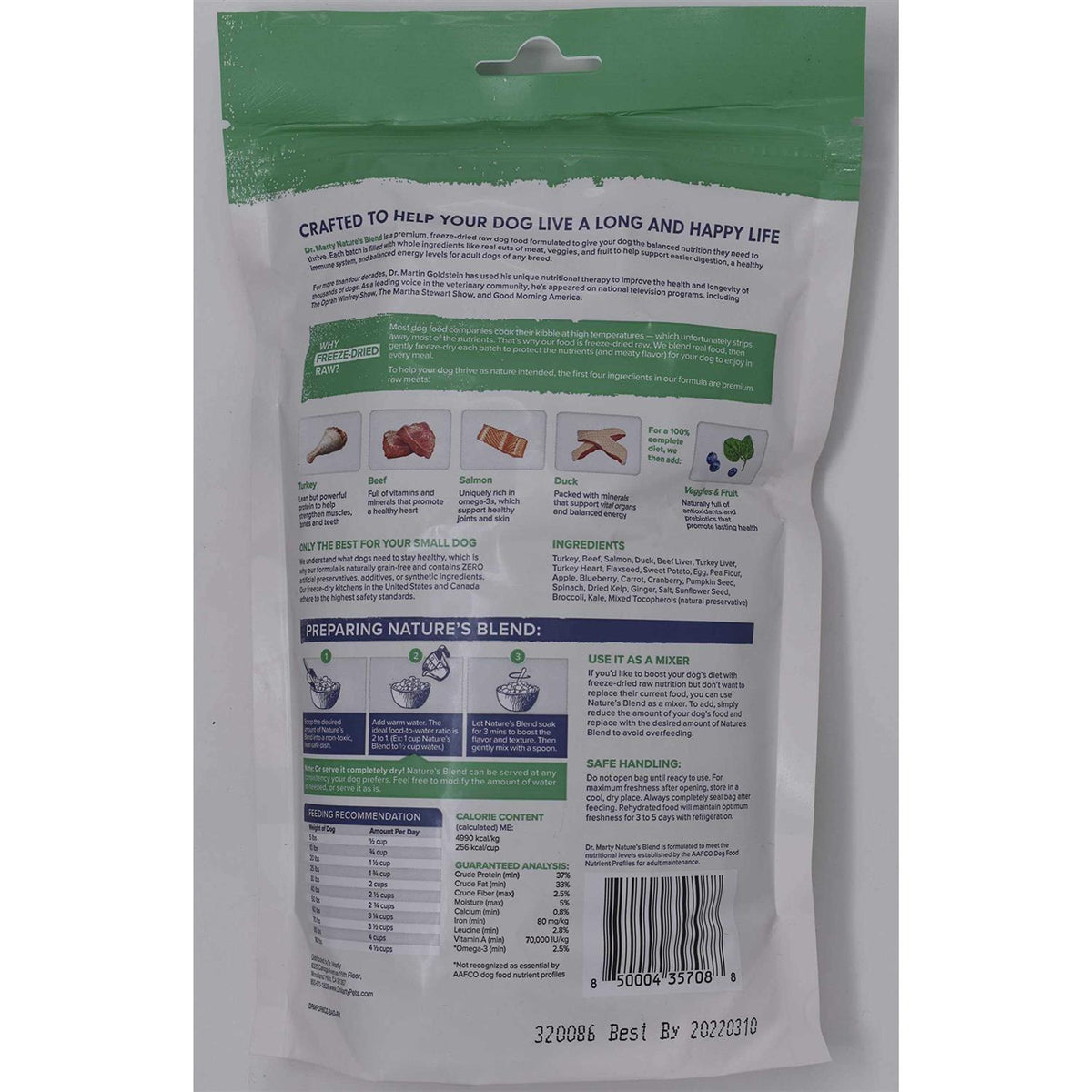 Freeze Dried Raw Dog Food V25365