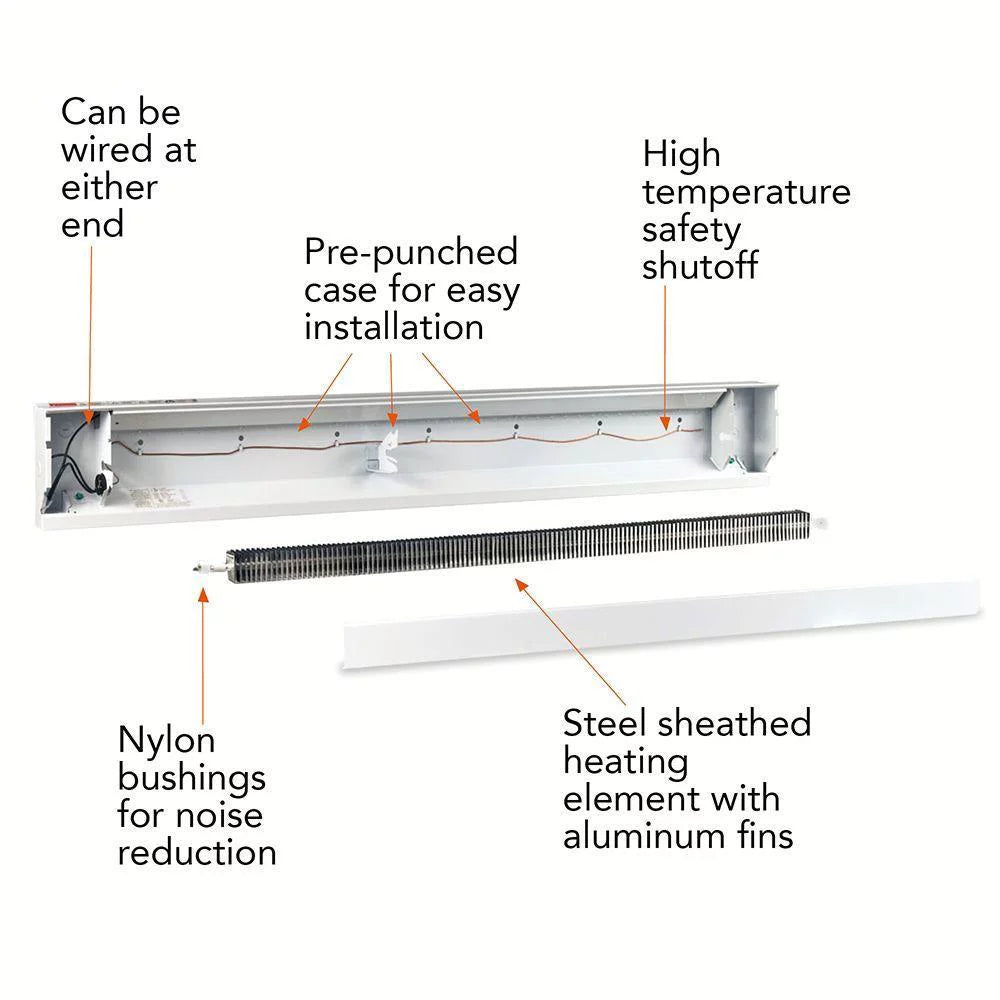 240V 8' Base Electric Heater C839