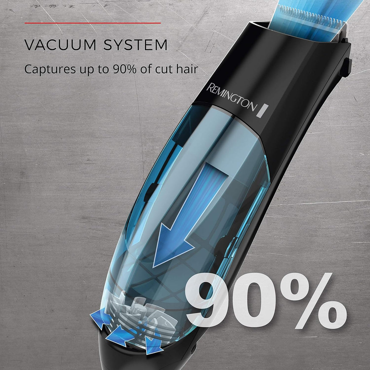 18 Piece Vacuum Haircut Kit with Removable Hair Chamber and Dual Motor Q26946