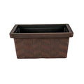 14 Inch Square Plastic Planter Box U879