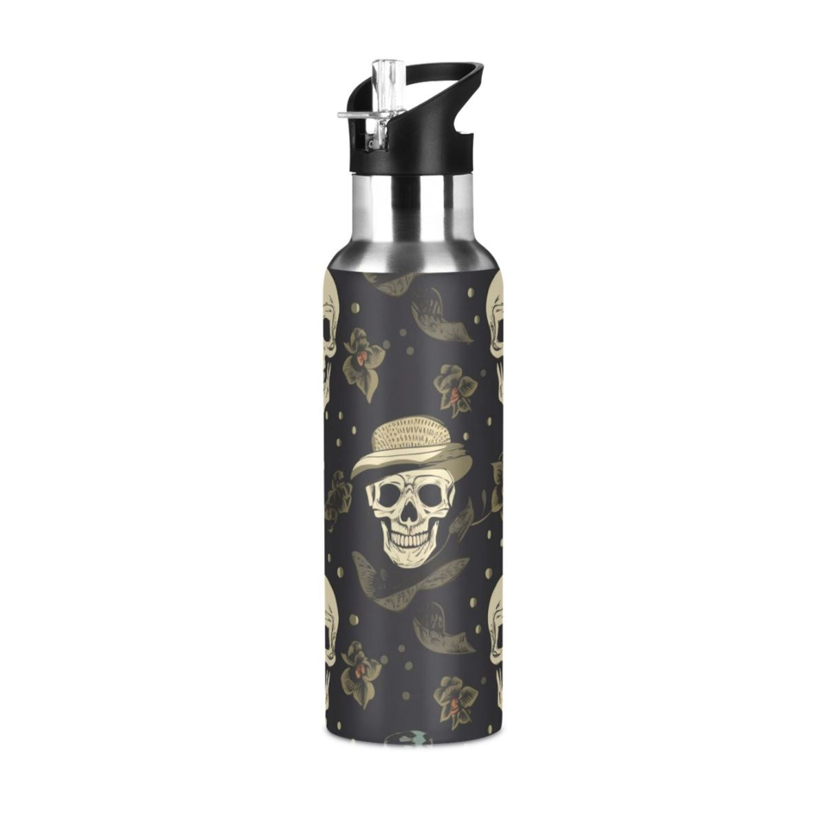 20 oz Insulated Stainless Steel Water Bottle with Straw Lid R290