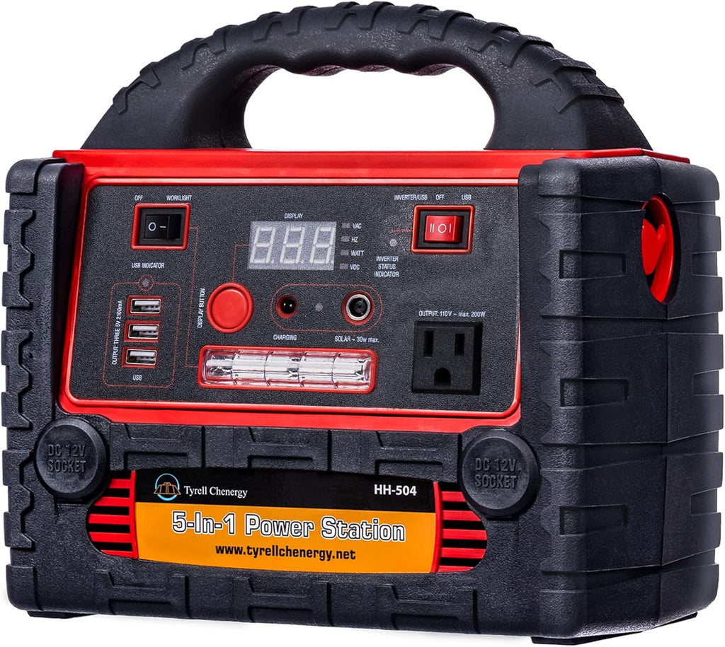 200W Portable Power Station Solar Generator B50103