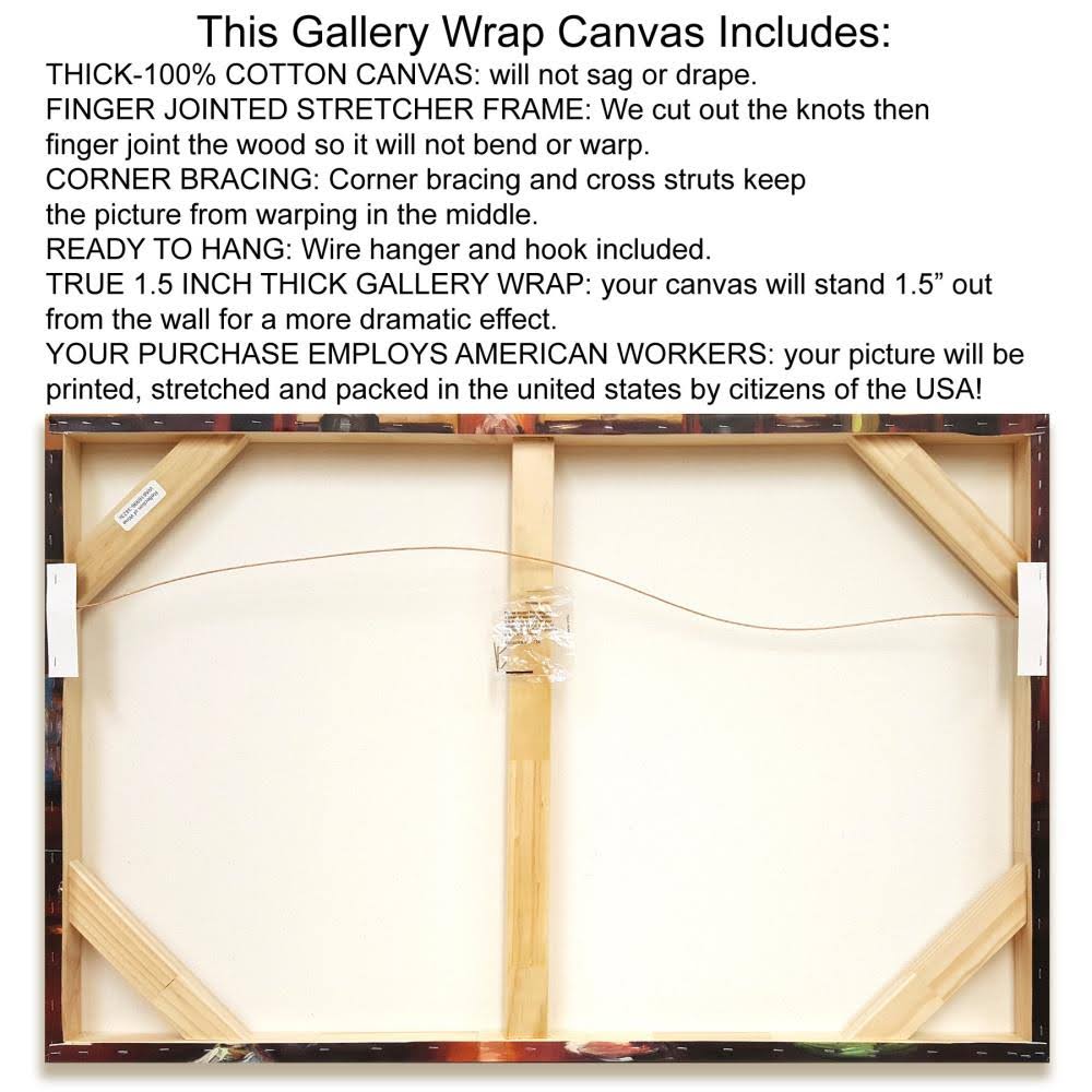 Giclee Print on Wrap Canvas A943803