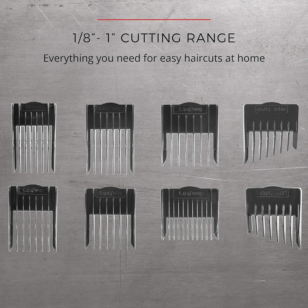 18 Piece Vacuum Haircut Kit with Removable Hair Chamber and Dual Motor Q26946