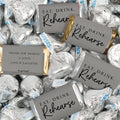 116 Pcs Chocolate & Kisses Candy Favors (1.50 lbs) Grey Z305