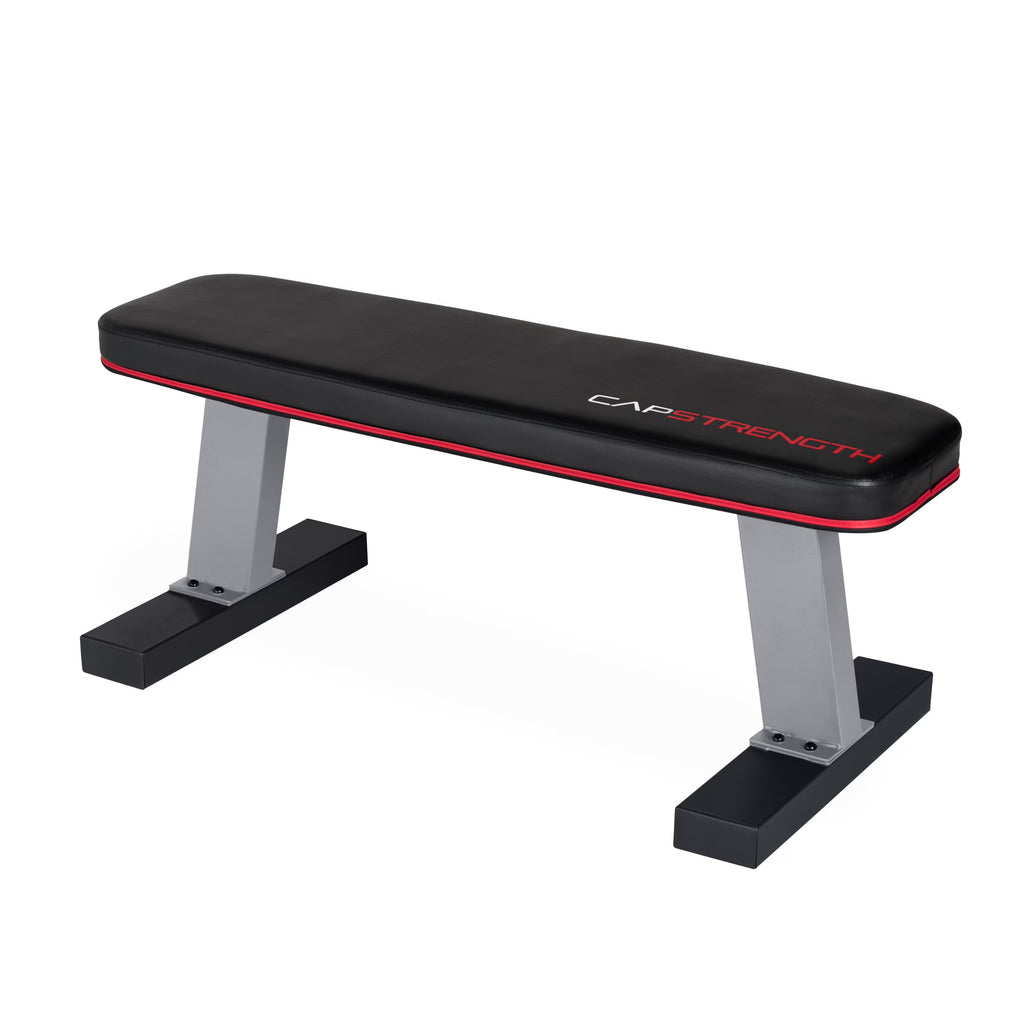 Gray Finish Heavy Duty Flat Bench B95819