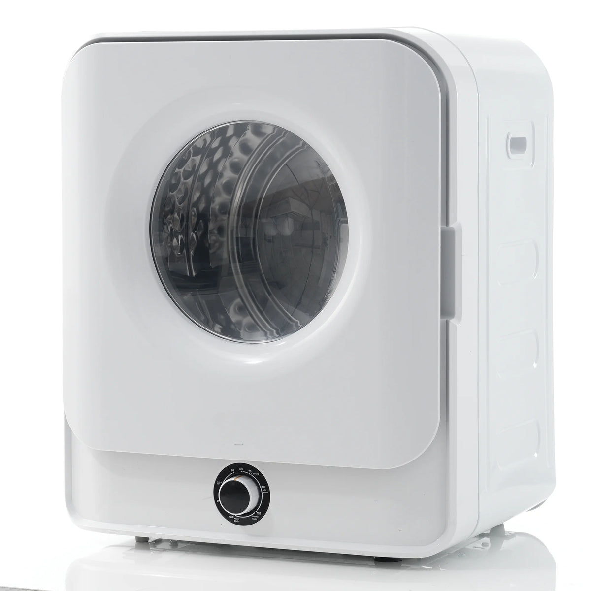 Portable Electric Laundry Dryer 850W 1.95 Cu.ft Stainless Steel A9078