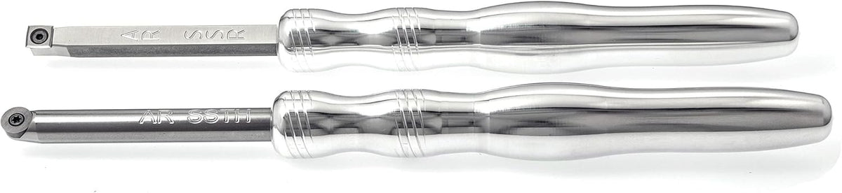 2 Tool Set Carbide Woodturning Tools with 8" Handles I7059