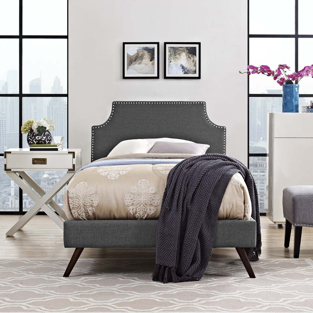 Twin Size Platform Bed Frame V555