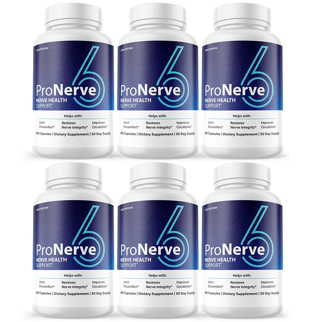 6 Bottles Nerve Health Supplement O519