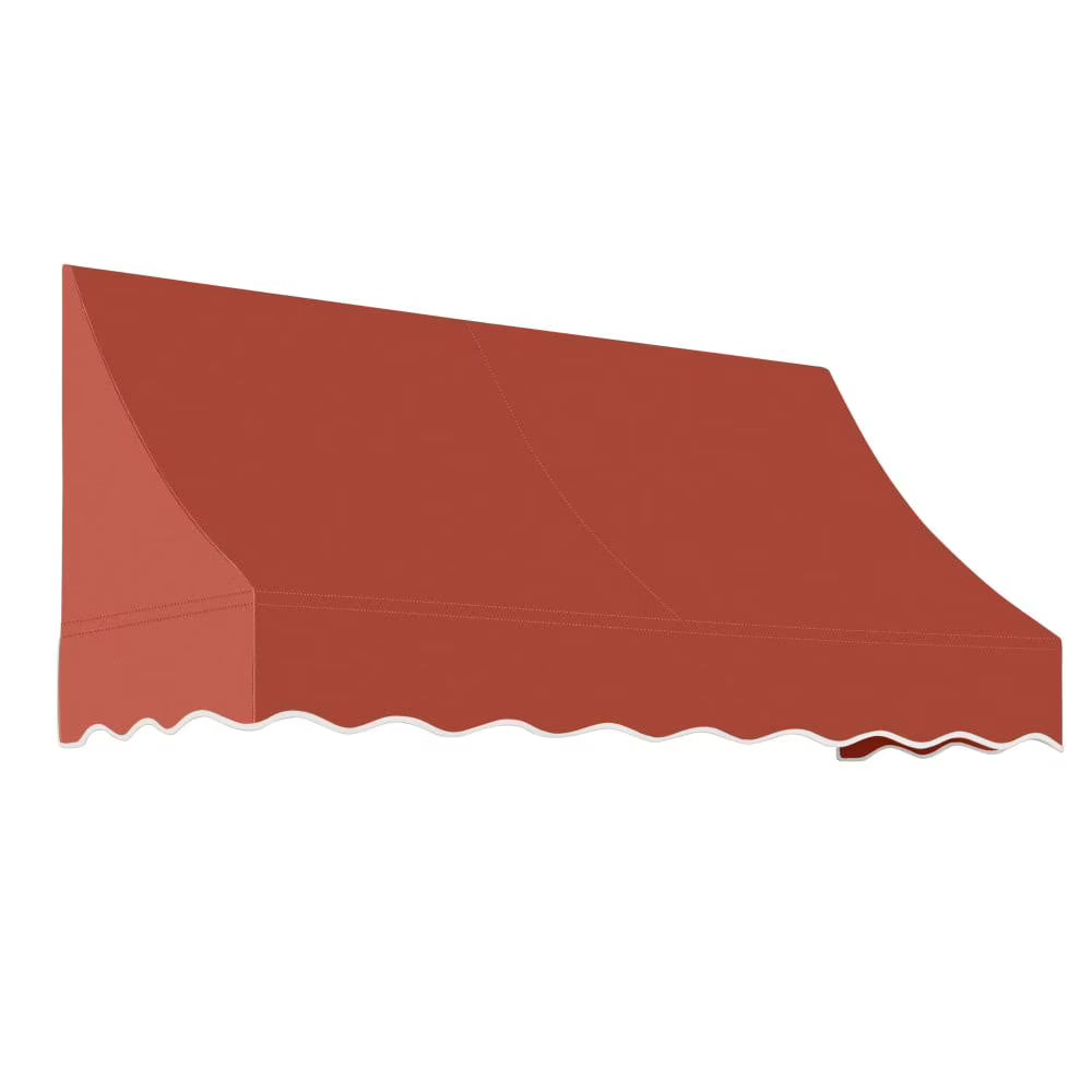 Terracotta Fixed Awning Acrylic Fabric X9122