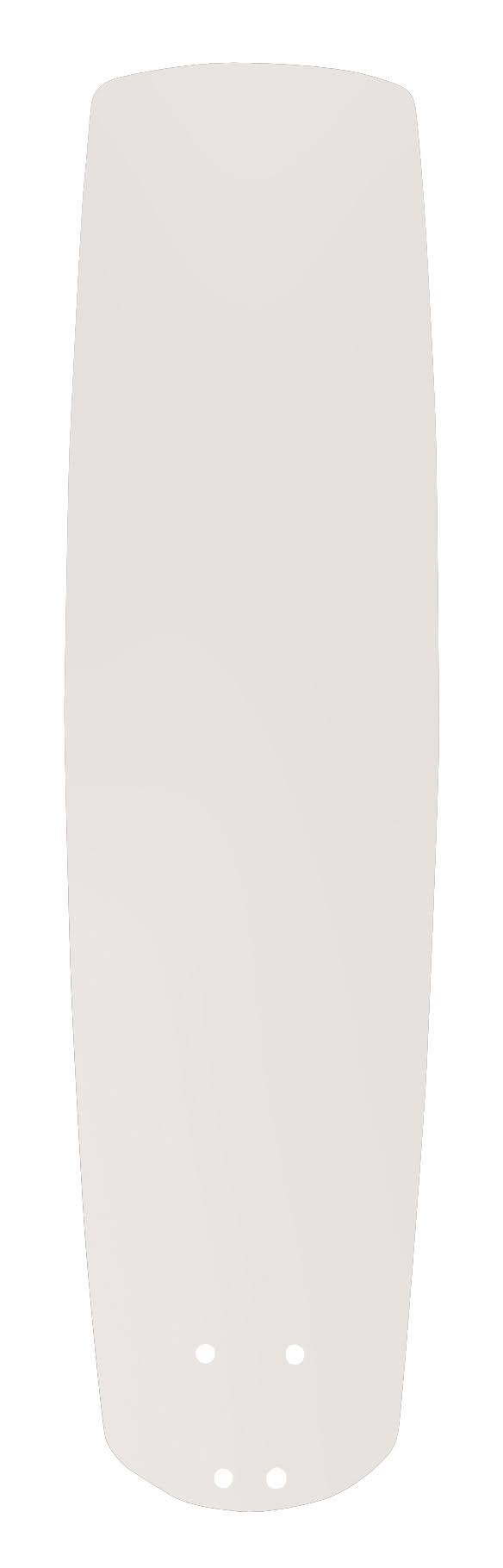 Satin White Solid Wood Blades Fan F364