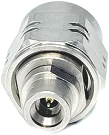 1.85 mm Male to SMPM Male Microwave Adapter, DC to 67 GHz, 50 Ohm, Stainless Steel Body J17690