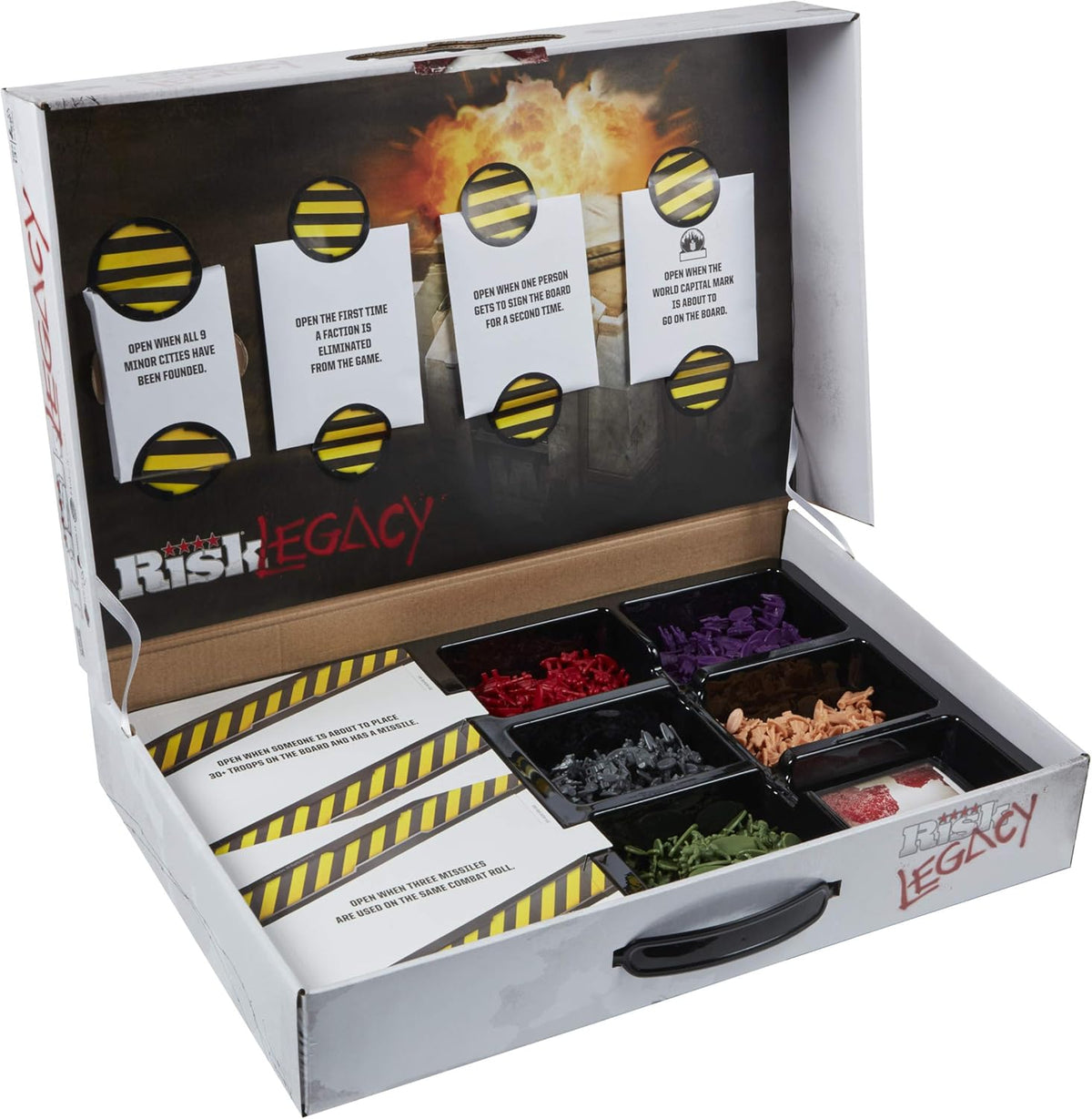 Strategy Tabletop Game, Miniature Board Game for 3-5 Players Pack of 2 R367